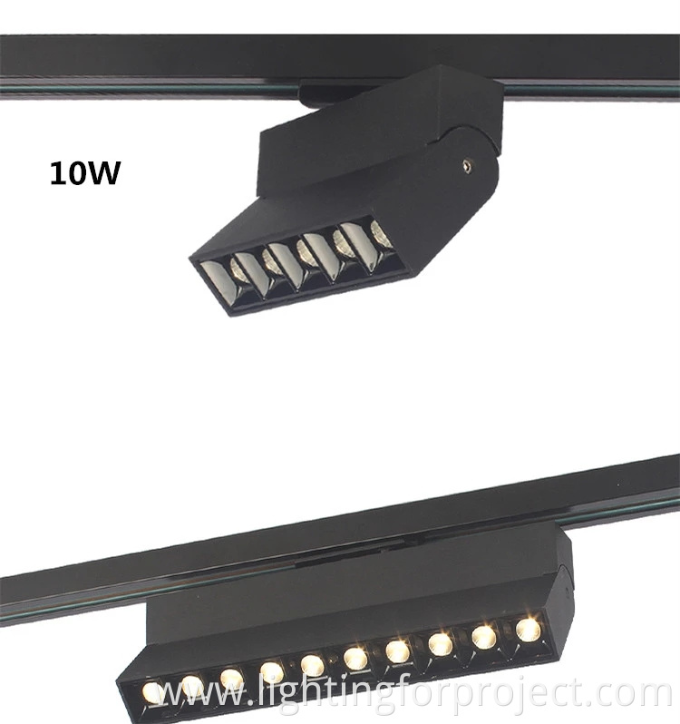 2021 promotion 10w 20w linear led track light Dali dimming customization